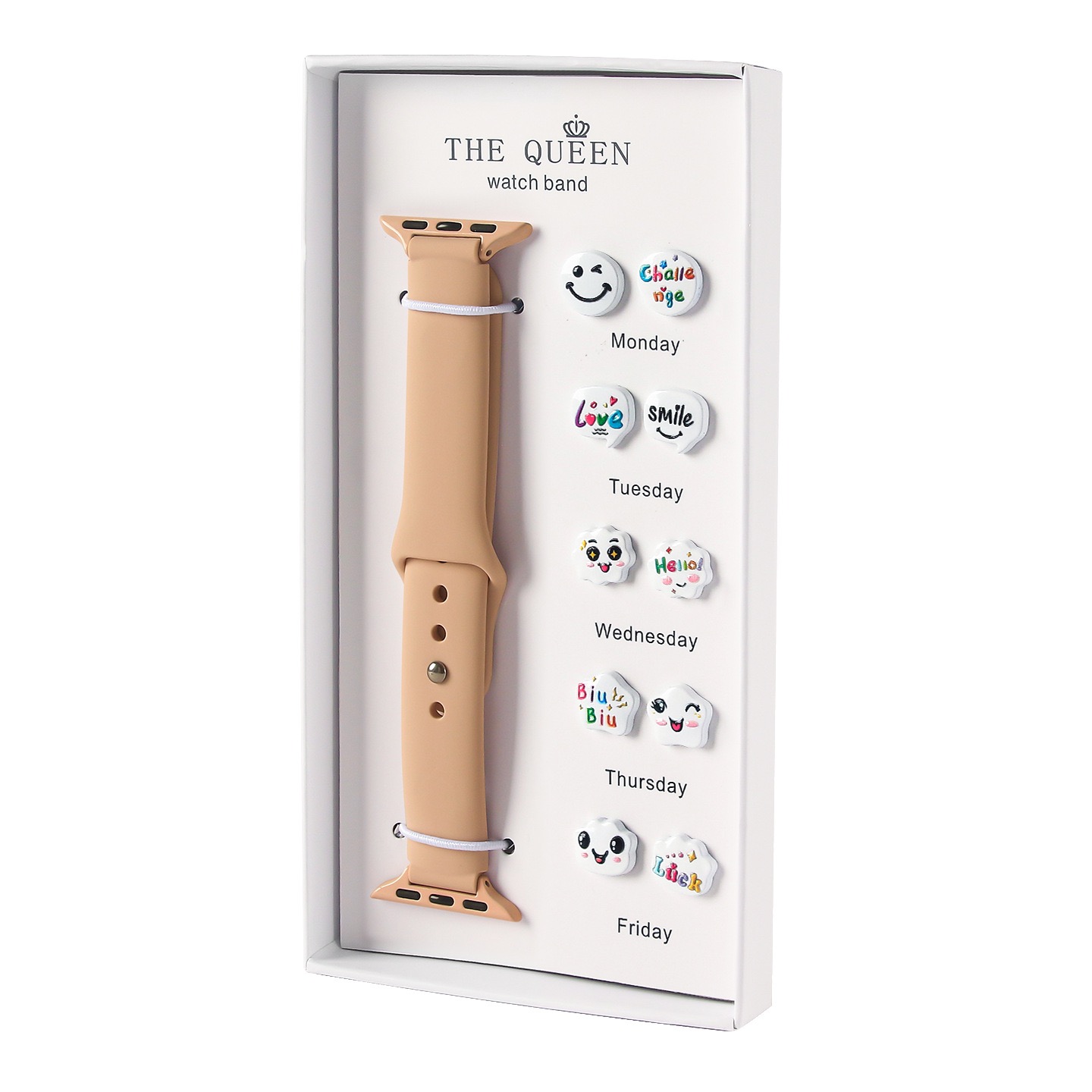 Magnetic watch strap Magnetic Silicone Strap Set for Apple Watch & Xiaomi 10 PRO