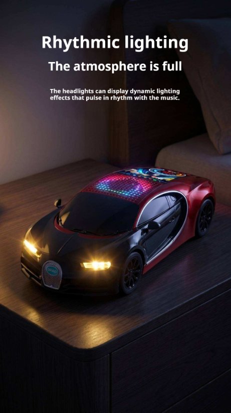 Portable Outdoor Bluetooth Speaker KP-848 Wireless Bluetooth Car Model Speaker