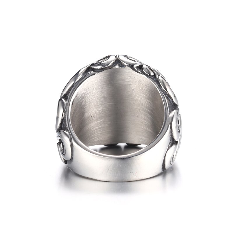 Rings Gothic Moonstone Stainless Steel Ring