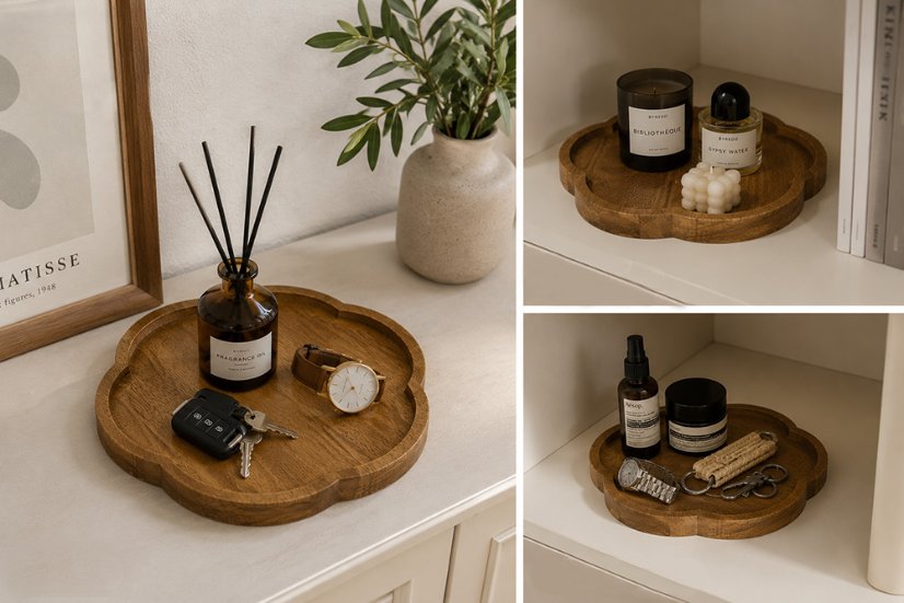 Catchall Tray Cloud Edge Serving Tray | Custom Sizes Available