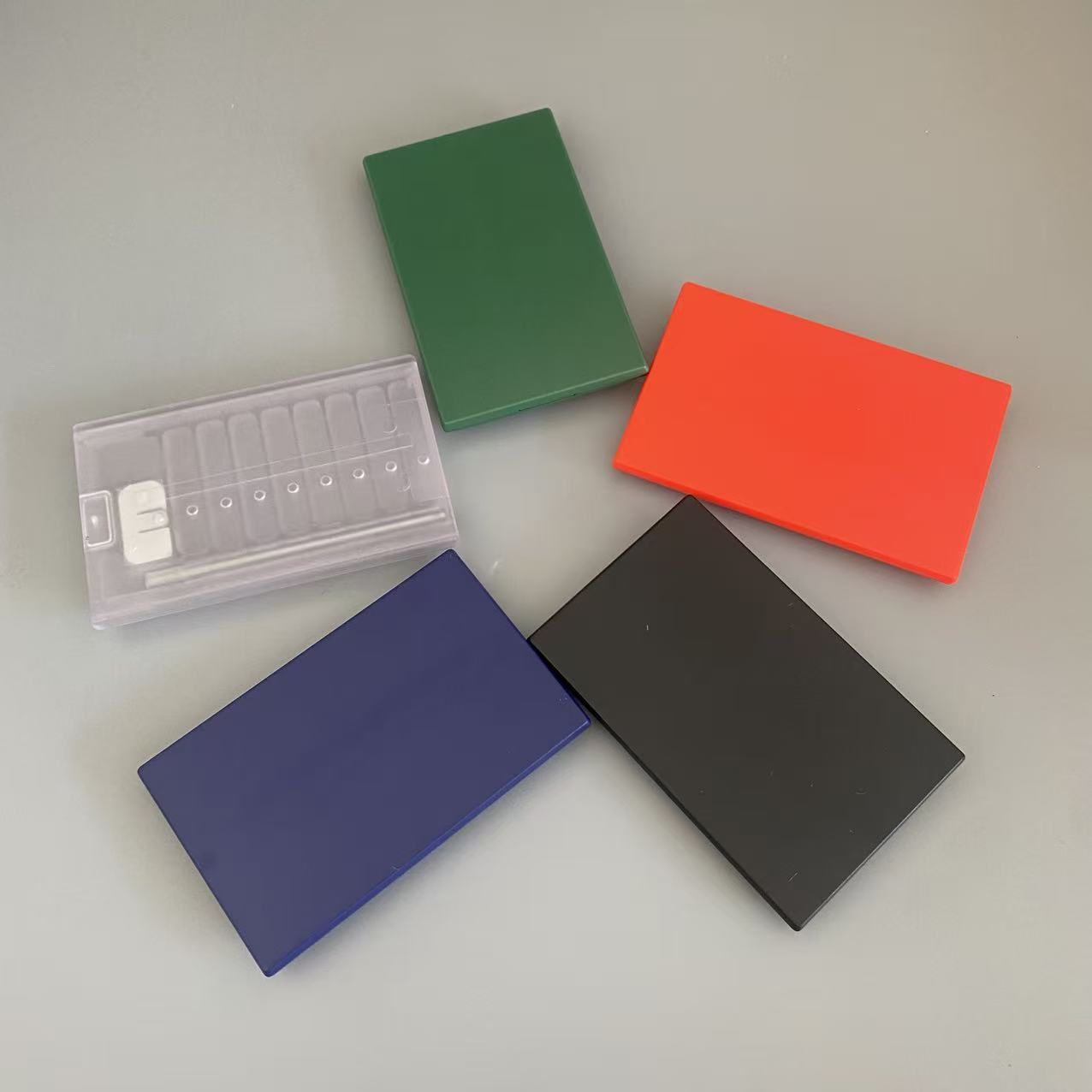Slide-Case Storage Minimalist Solid‑Color Sliding Storage Box
