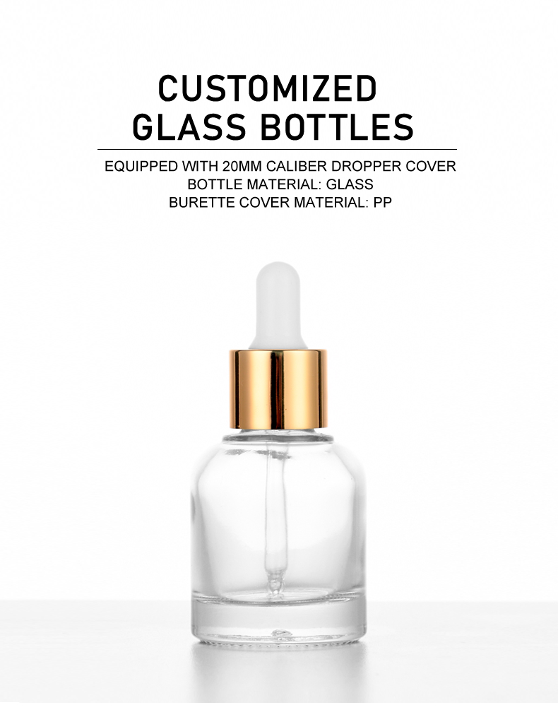 frasco cuentagotas 30ml Chunky Dropper Bottle for Essential Oil & Serum – Source Manufacturer