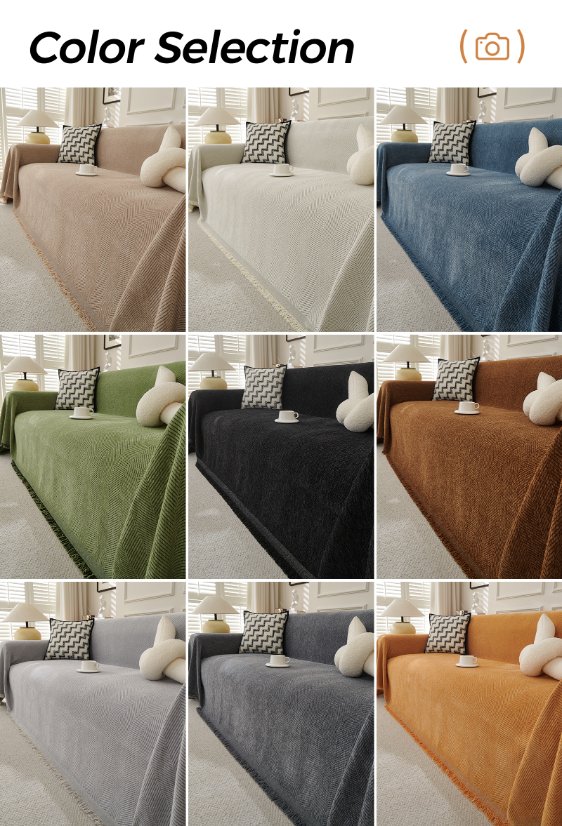 Jacquard sofa throw Herringbone Fishbone Sofa Throw