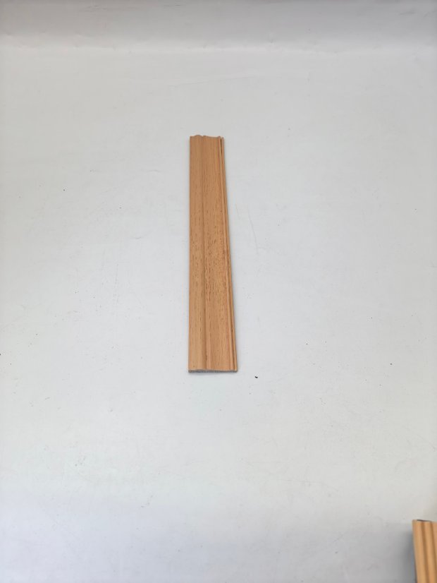 decor line PS Double Curved Groove Wood Grain Molding, Simple Frame & Wall Trim