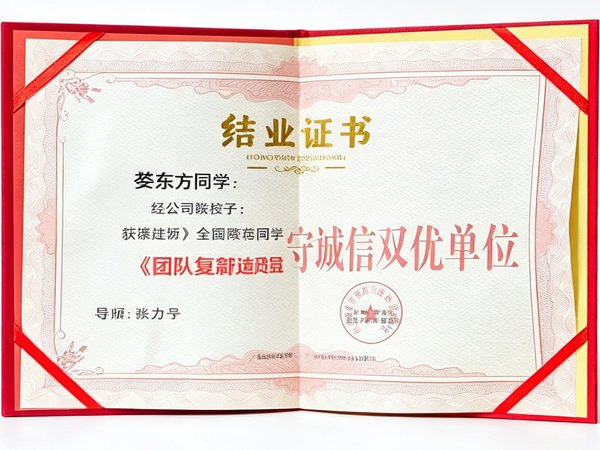 Certificate 3