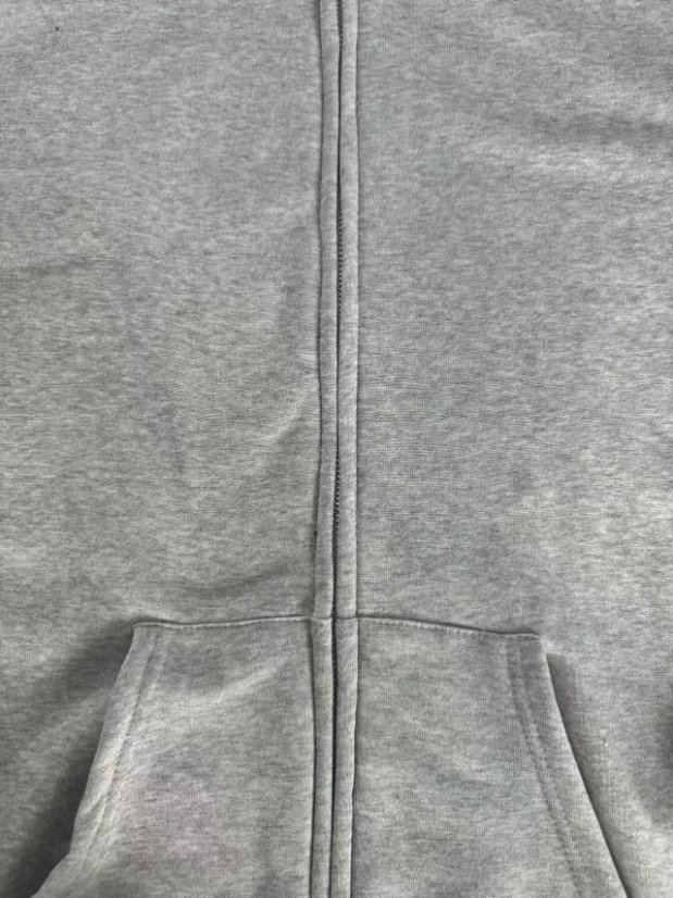 Men's Zip-Up Hoodie Double-Hood Masked Zip-Up Hoodie