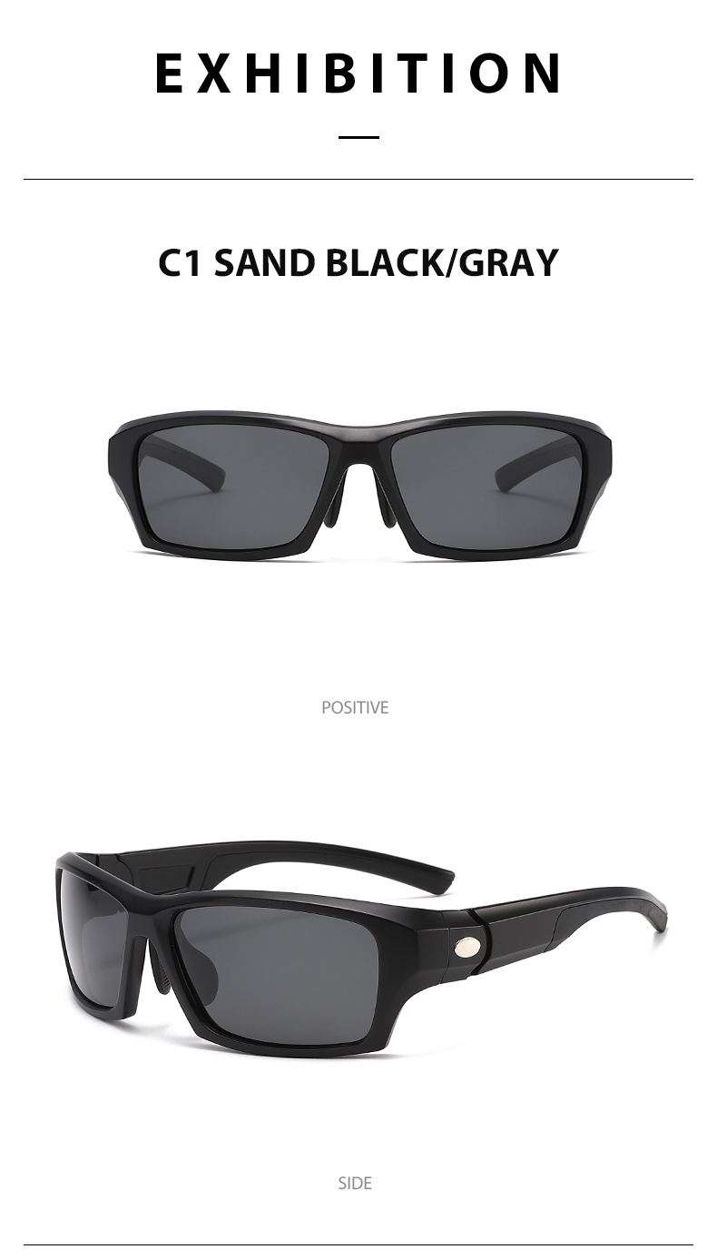Sports Sunglasses 3652 Polarized TR90 Sport-Casual Sunglasses