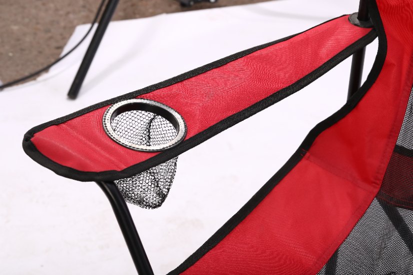 Outdoor utility wagon Horseshoe-Shaped Seat – Red