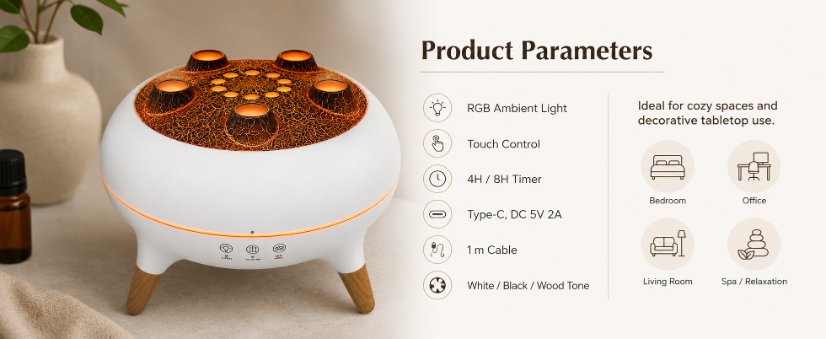 HB-003 Humidifier Atmosphere Light