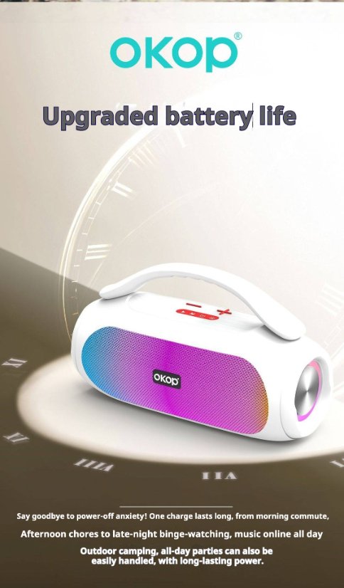 Portable Outdoor Bluetooth Speaker KP-819 Wireless Bluetooth Speaker
