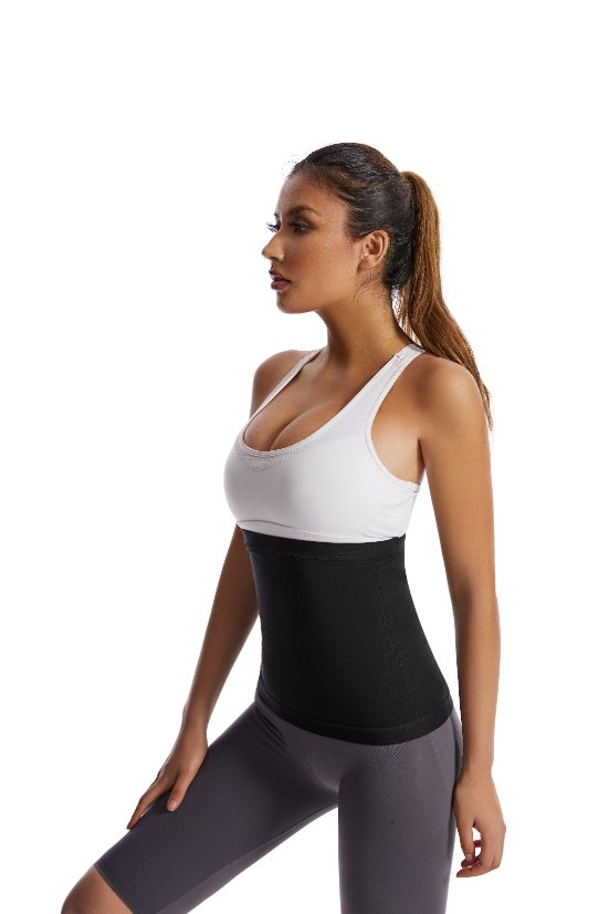 Waist Trainer Sweat-Inducing Zippered Waist Belt