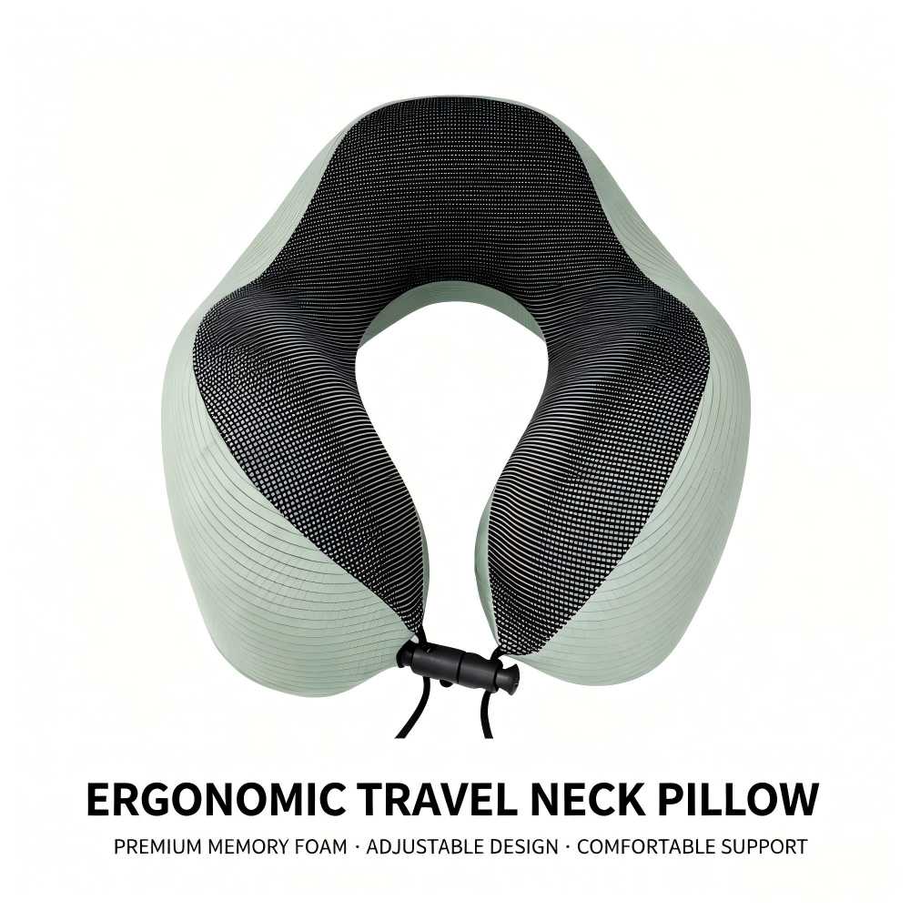 U-shaped pillow Memory Foam U-Shaped Pillow with Magnetic Fabric and Milk Silk Paneling