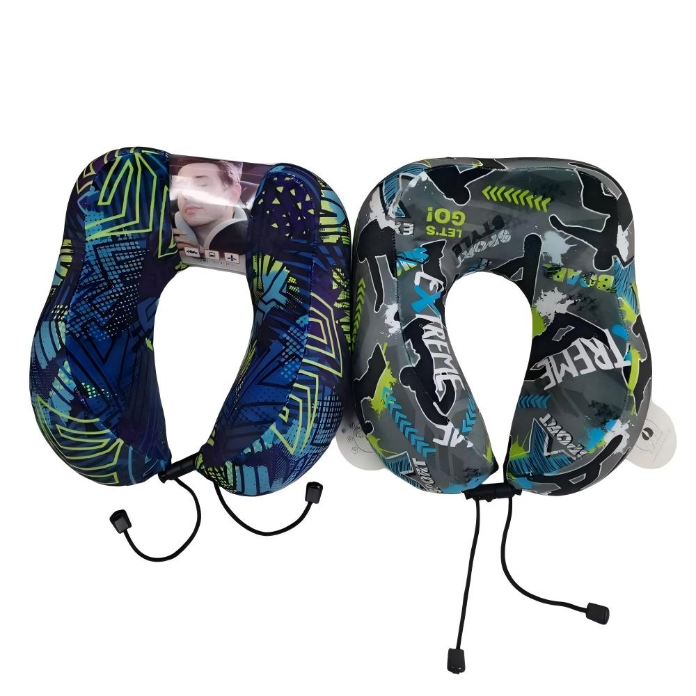 U-shaped pillow Sporty Printed Memory Foam U-Shaped Pillow