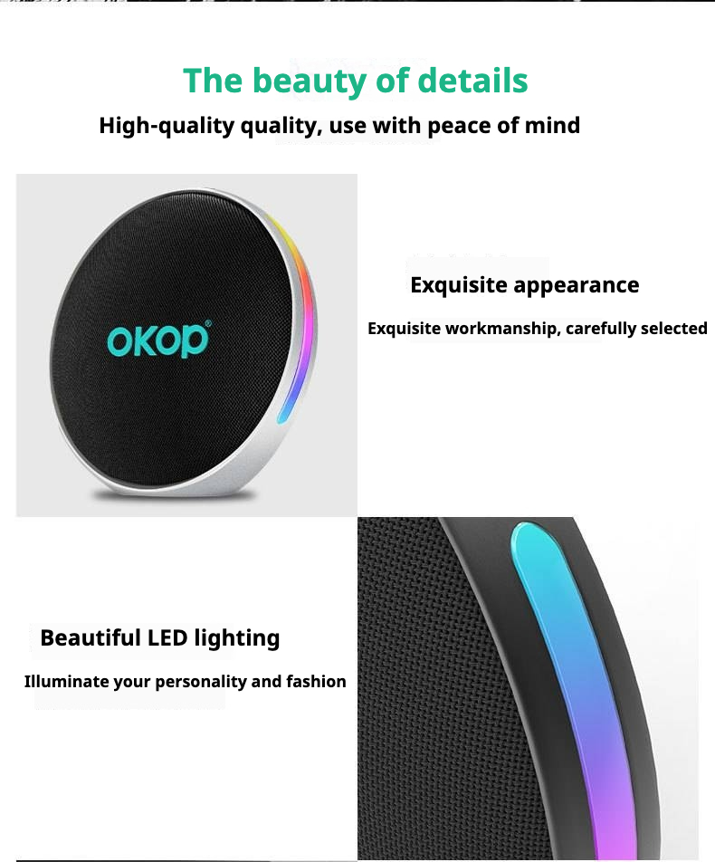Portable Outdoor Bluetooth Speaker KP-821 Portable wireless bluetooth speaker