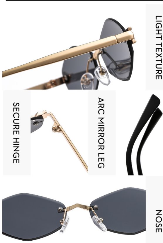 Punk-style sunglasses 7003