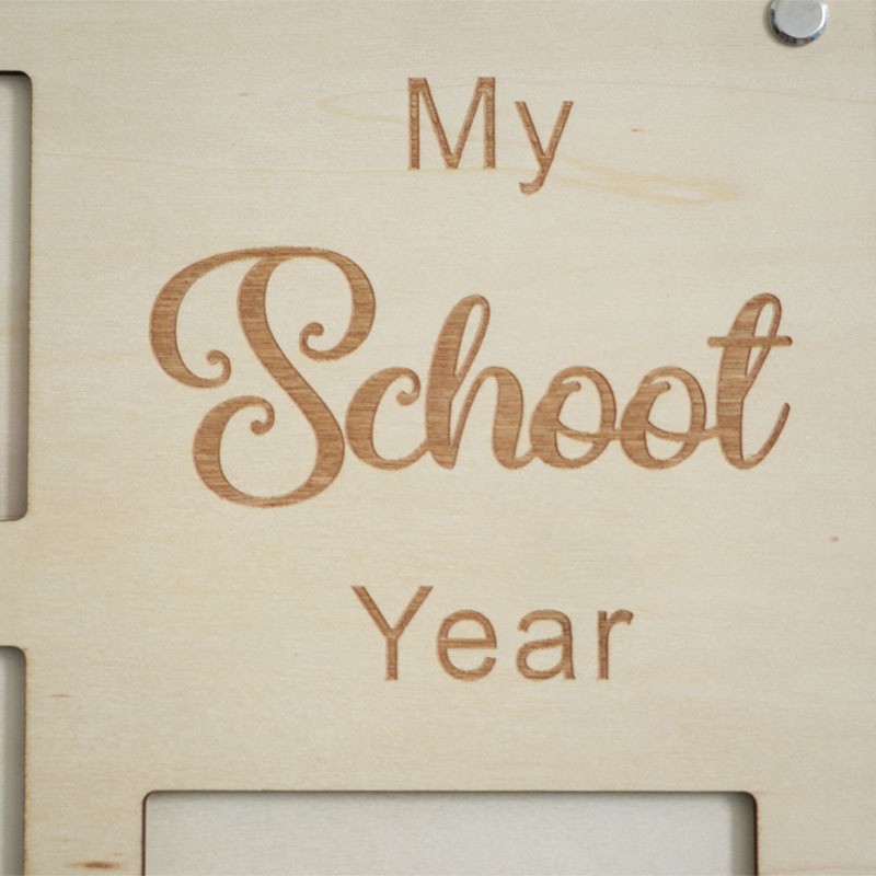 Back-to-School and Graduation Seasons Graduation Season Elementary to College School Year Photo Frame