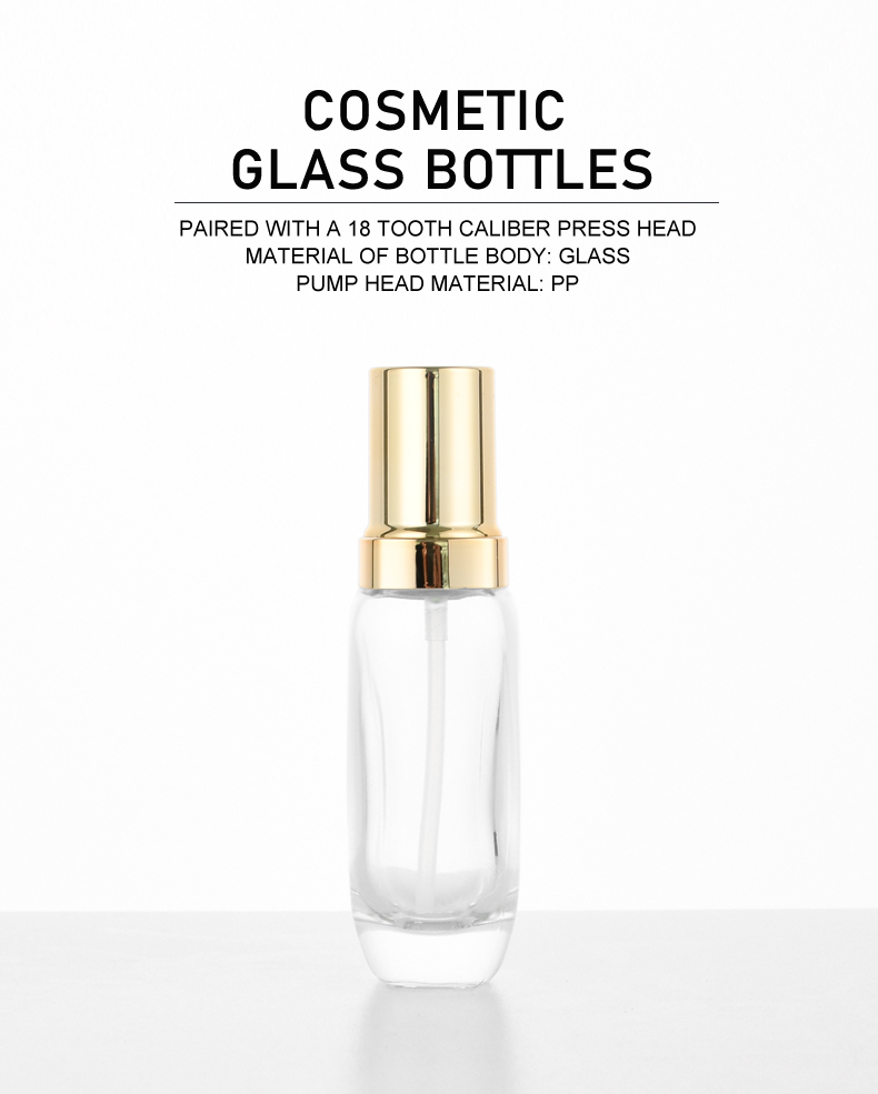 base de maquillaje líquida 30ml Rounded Square Bottle for Foundation & Lotion – Source Manufacturer