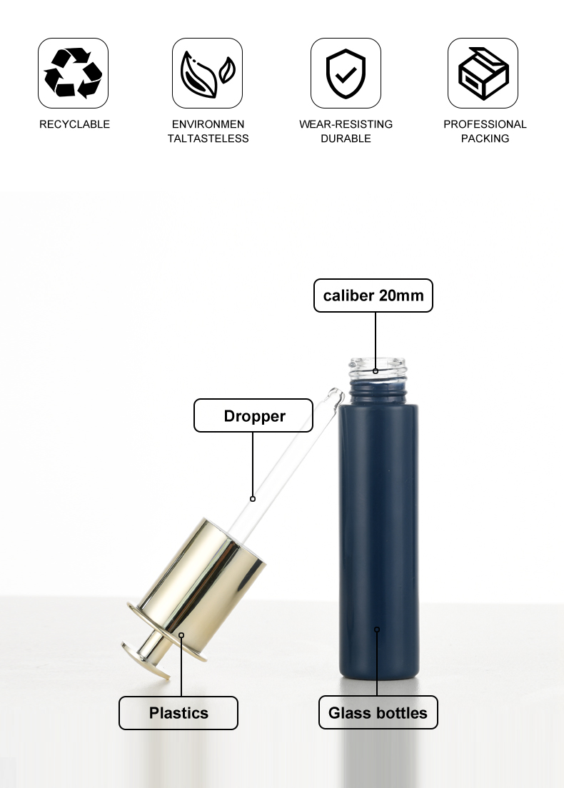 frasco cuentagotas 20ml Press-Type Dropper Bottle – Premium & Customizable Colors