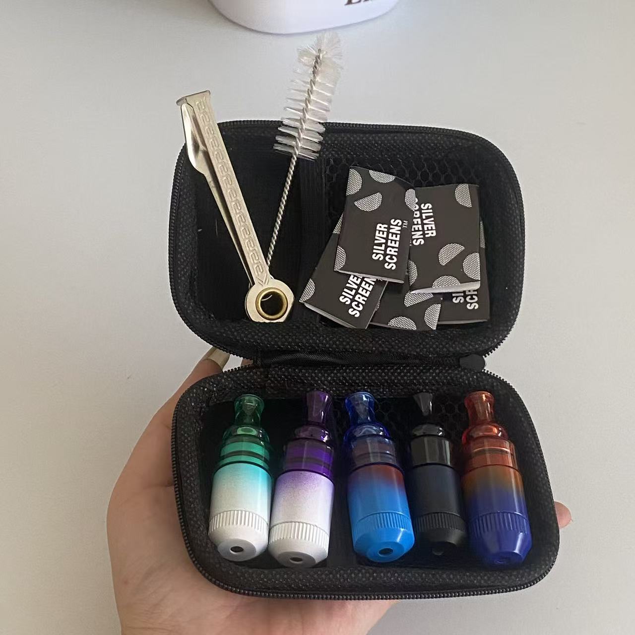 Portable Tool Kits Gradient Iridescent Portable Storage Kit