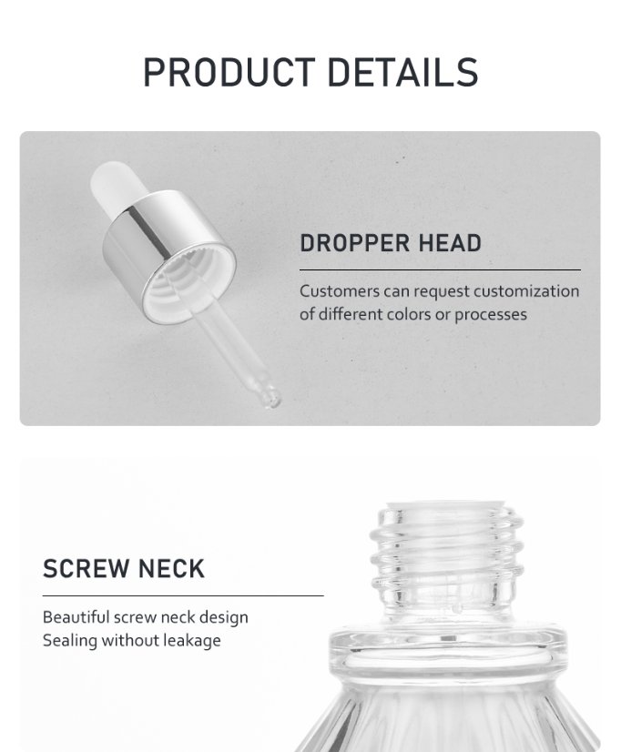 frasco cuentagotas 30ml Yellow Dropper Bottle for Essential Oil – Stylish & Unique Design 