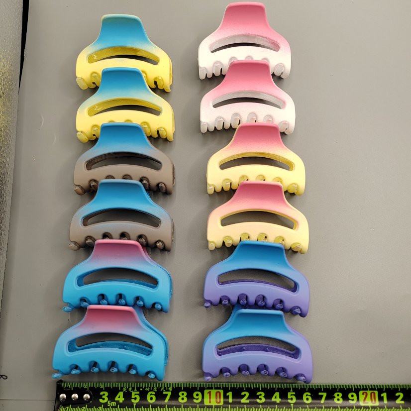 Chanel six colors Chanel Six-Color Medium Claw Clip