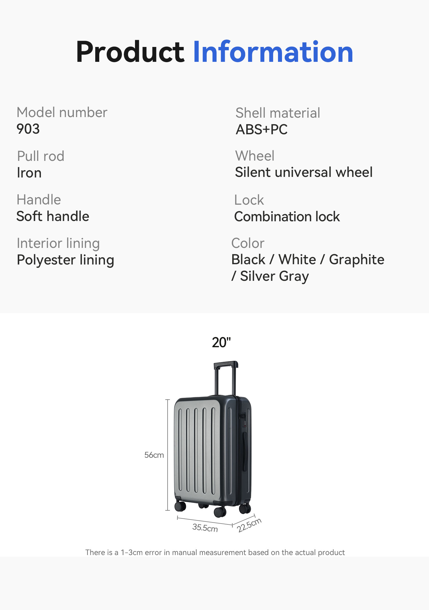 Carry-On Luggage 903