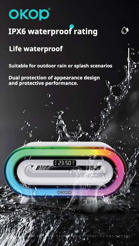 Wireless Charging Bluetooth Speaker KP-576 Wireless Charging Bluetooth Speaker