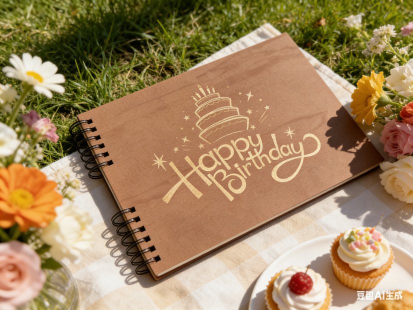 Personalized Photo Album Happy Birthday Book