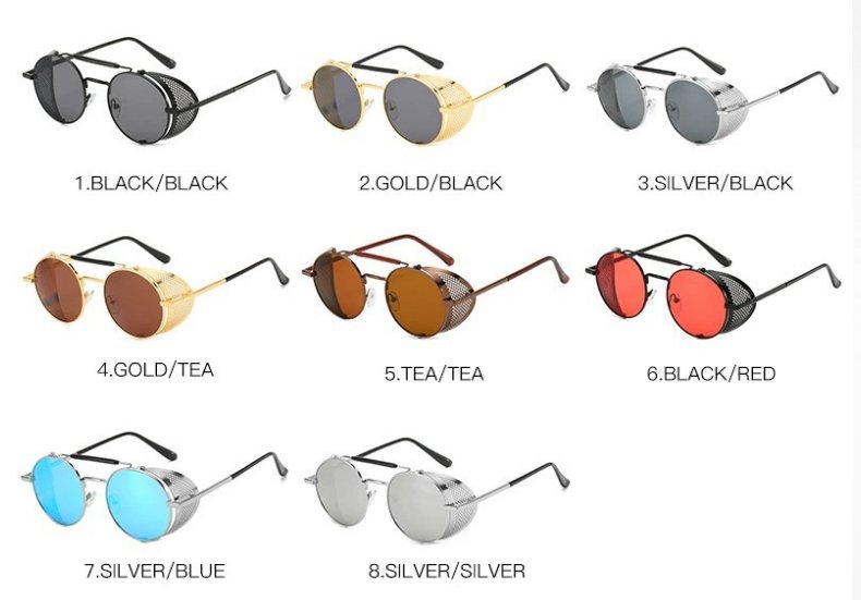 Punk-style sunglasses 66247