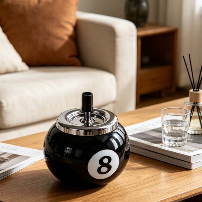 Ashtrays Billiard Ball Ashtray