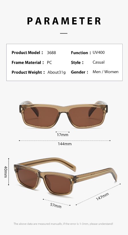 Fashion Sunglasses 3688 Sunglasses