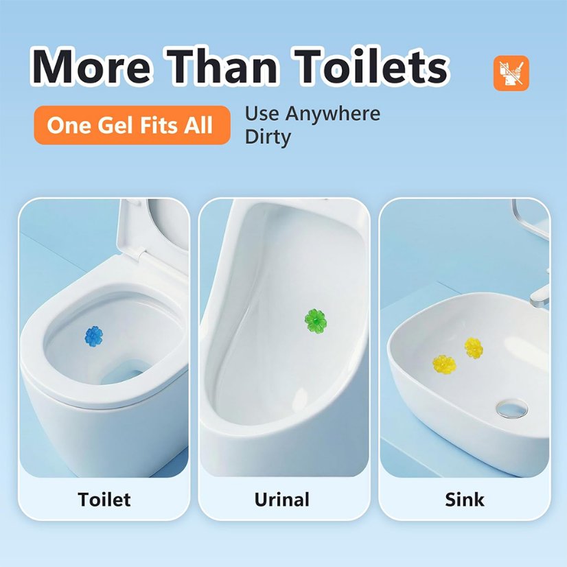 Household Cleaning Tools & Accessories Fragrance Gel Toilet Cleaner