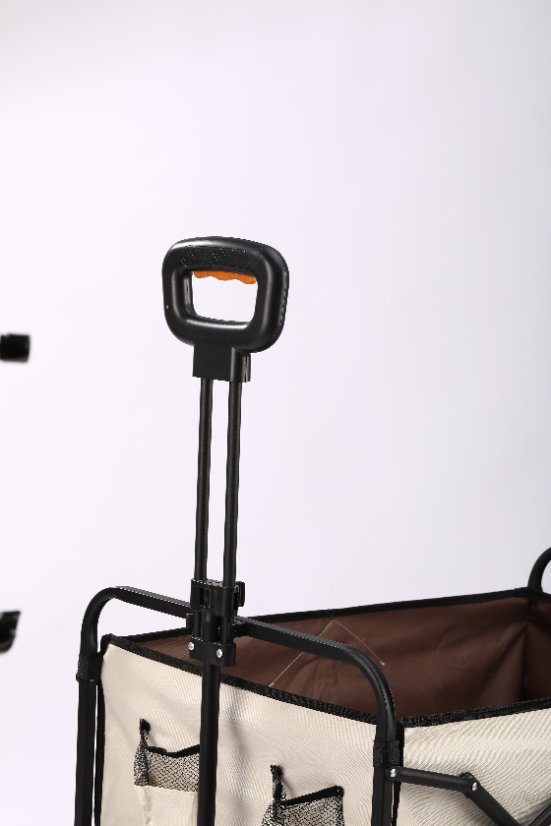 Outdoor utility wagon 10B Electric Model – Beige/Coffee Color Scooter