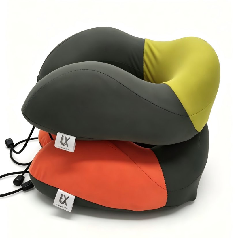 U-shaped pillow New Color-Block Memory Foam U-Shaped Pillow