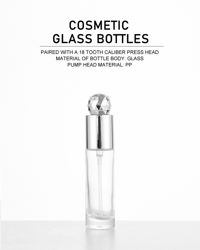 frasco cuentagotas 30ml Classic Round Straight Bottle for Serum Concentrates – Dropper Type 