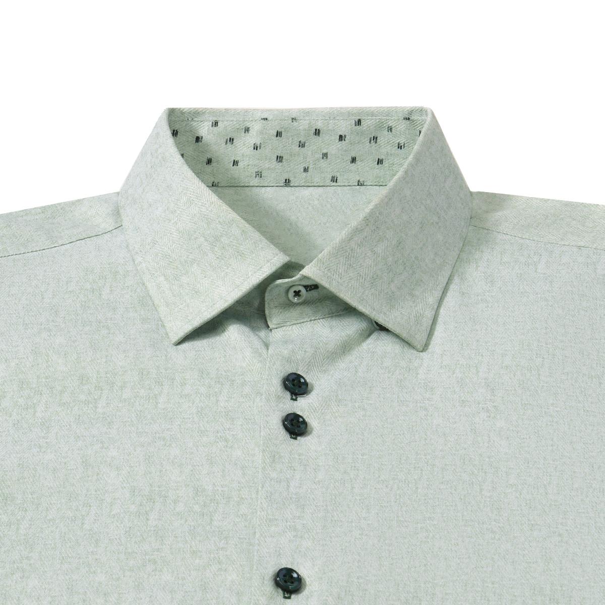 Casual Shirt Smart Herringbone Shirt