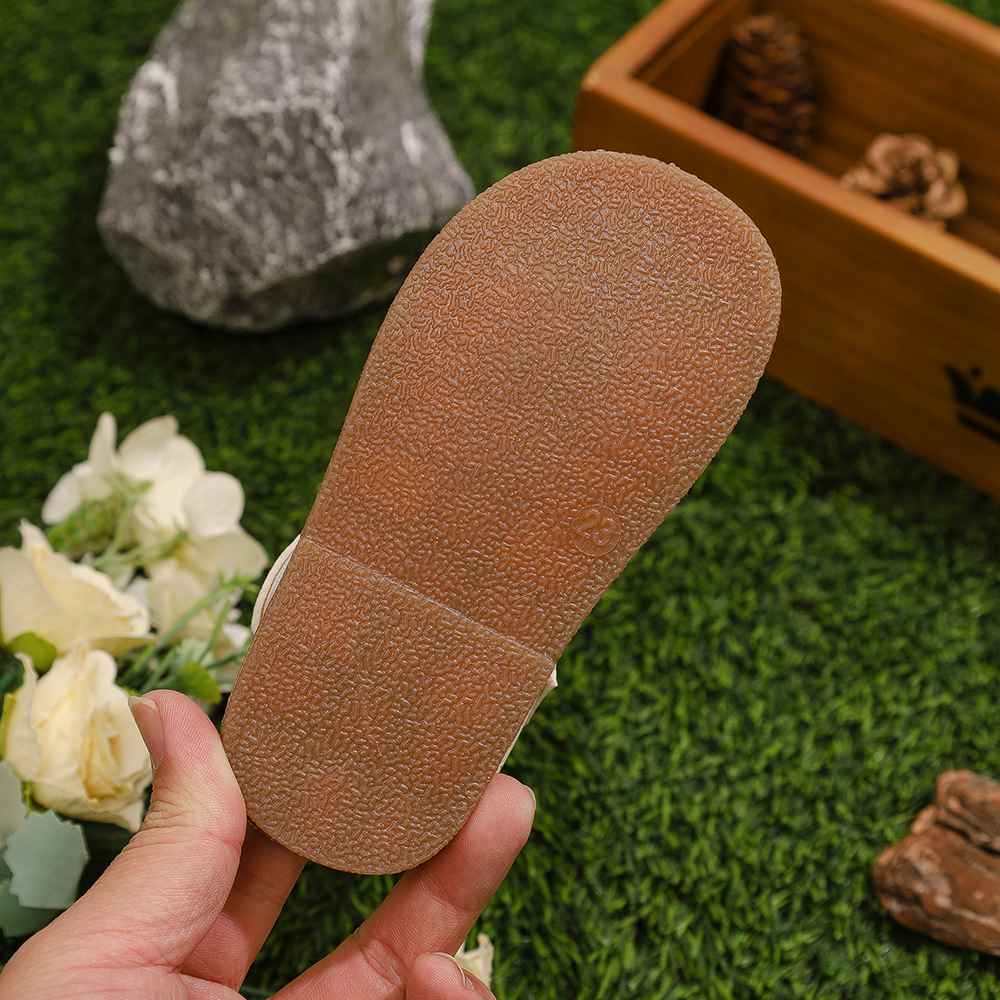 Kids' Sandals Beige Bow Style 3