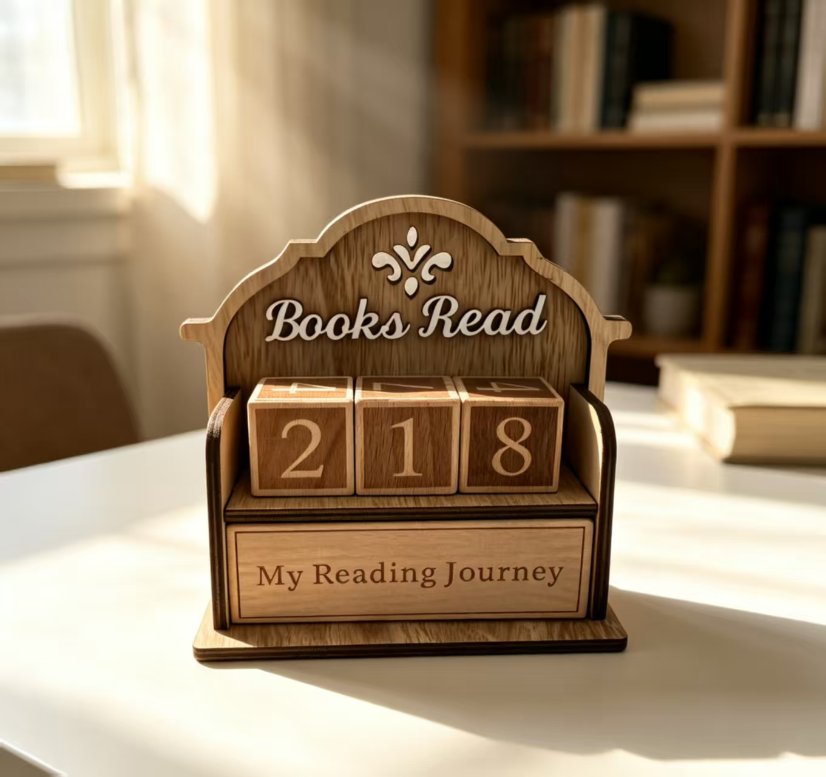 Holidays, gifts Beech Wood Reading Counter