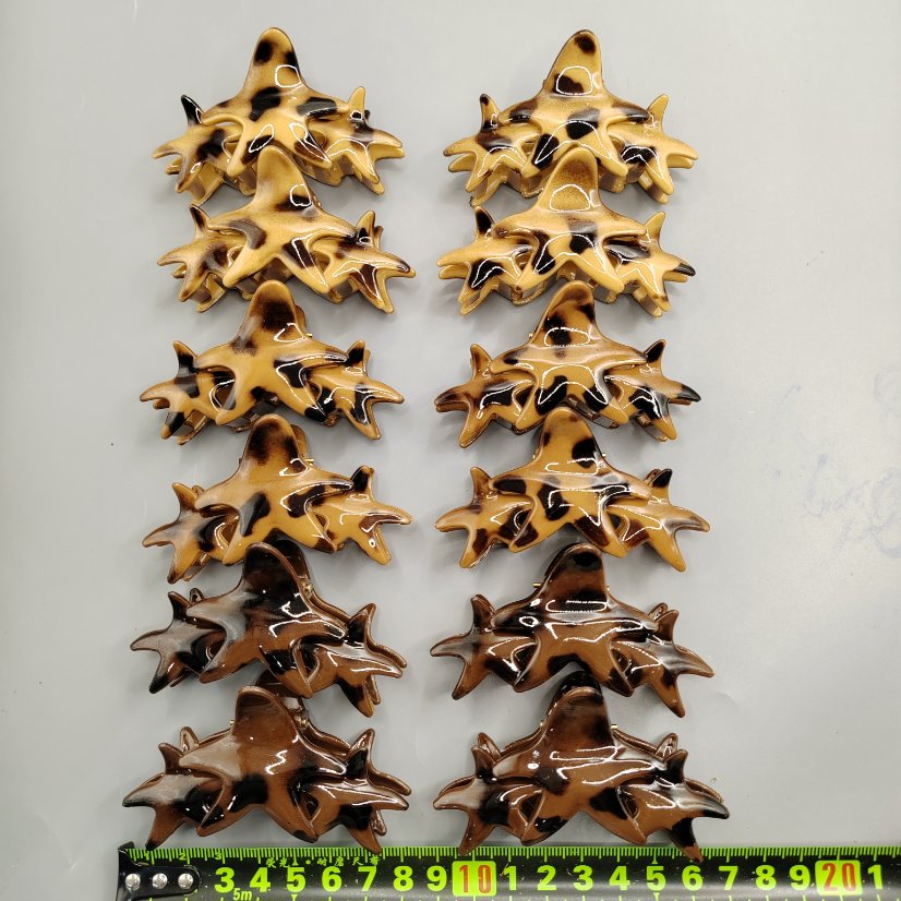 Claw clip Leopard Spot 3-Color Hair Claw Clip