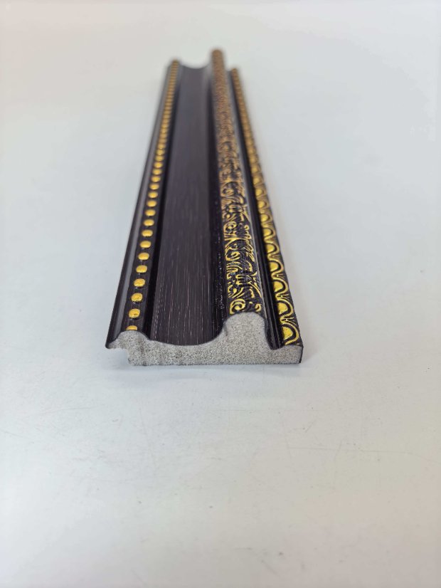 frame PS Double Border Gold Molding, Wood Grain Bead & Scroll Frame Trim