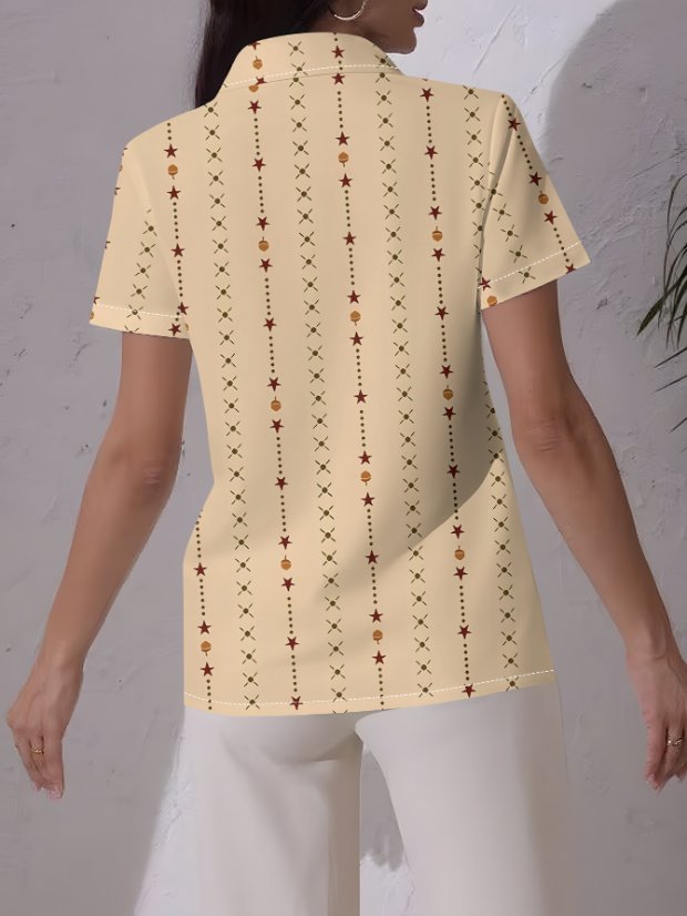 Women's shirts Summer Women's Short-Sleeve Shirt