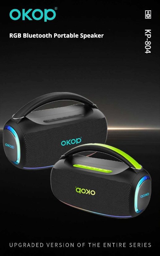 Portable Outdoor Bluetooth Speaker KP-804 Wireless Bluetooth Speaker