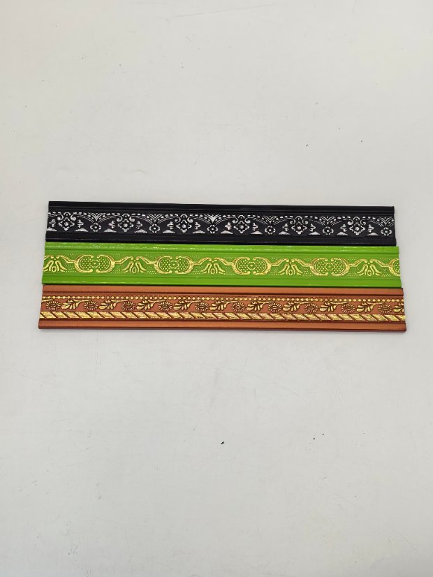 decor line PS European Floral Gold Foil Molding, Luxury Picture Frame Border Trim