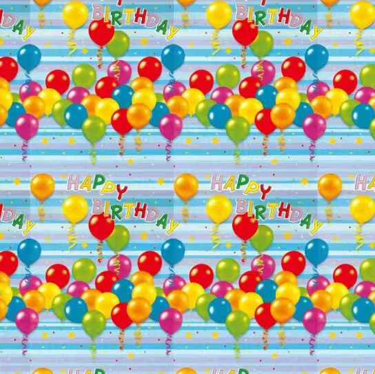 Birthday gift wrapping paper Assorted Birthday Print Gift Wrapping Paper