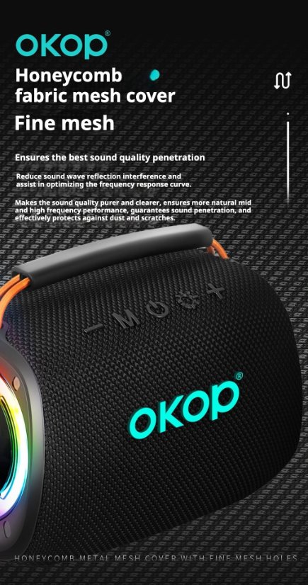 Portable Outdoor Bluetooth Speaker KP-590 Wireless Bluetooth Speaker