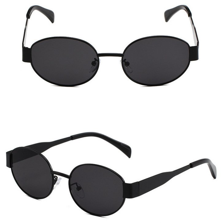 Metallic Fashion Sunglasses 2301