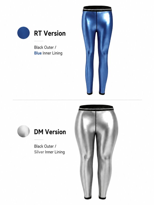 legging-shorts-capri-pant Sauna Sweat Pant for Women Sweat Waist Trainer Control Sauna Suit Workout Legging