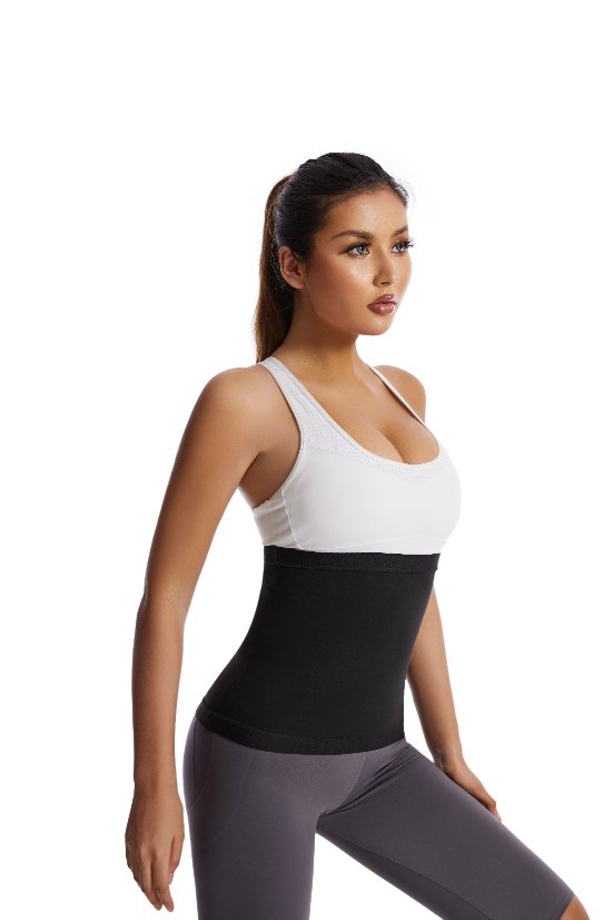 Waist Trainer Sweat-Inducing Zippered Waist Belt