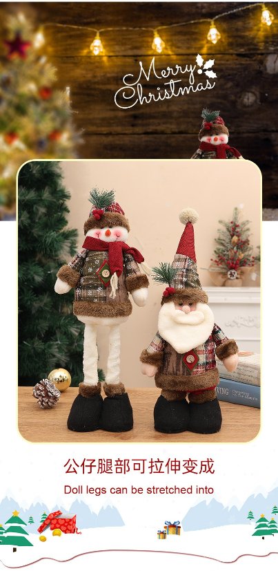 Christmas Doll Christmas Plush Dolls