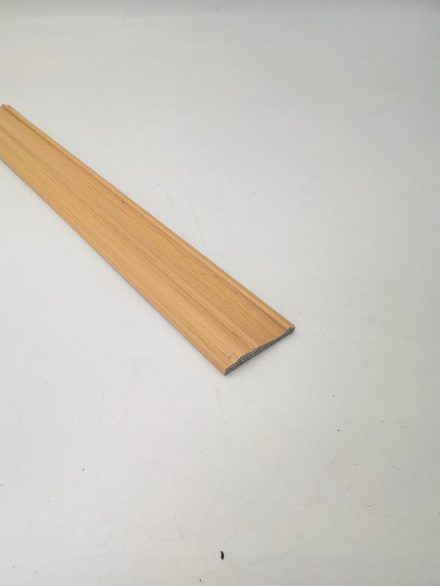 decor line PS Double Curved Groove Wood Grain Molding, Simple Frame & Wall Trim
